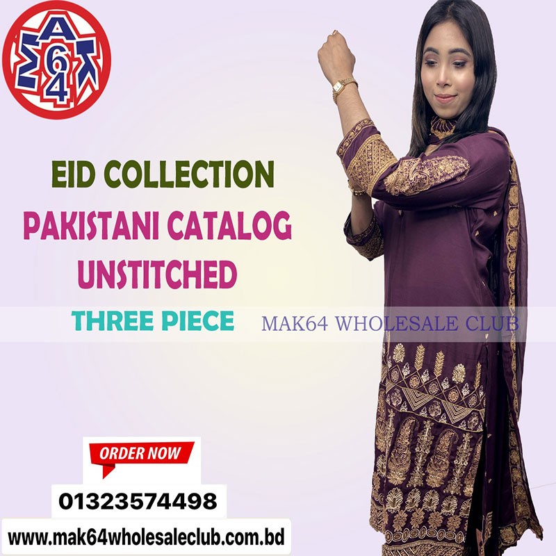 Pakistani Catalog Unstitched 3pc