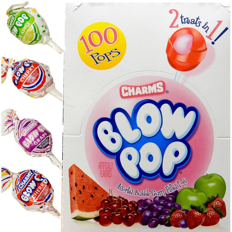 Charms Blow Pop Two Treats