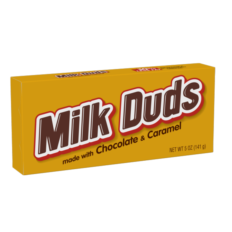 Milk Duds Candy made with Chocolate & caramel