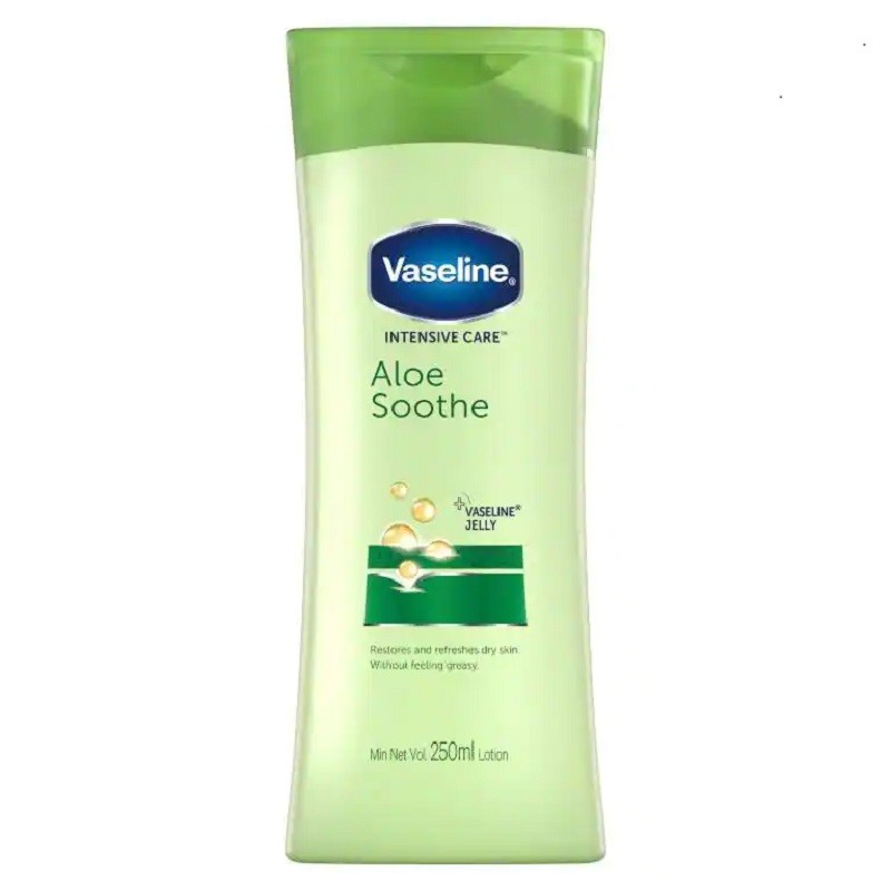 vaseline aloe soothe lotion