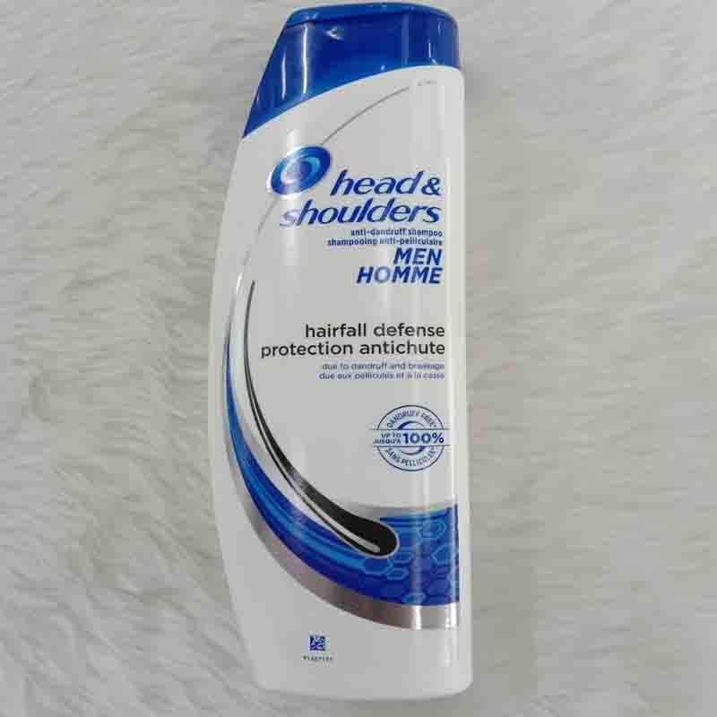 Head & Shoulders Men Hair Fall Defence Anti-Dandruff Shampoo (400ml)