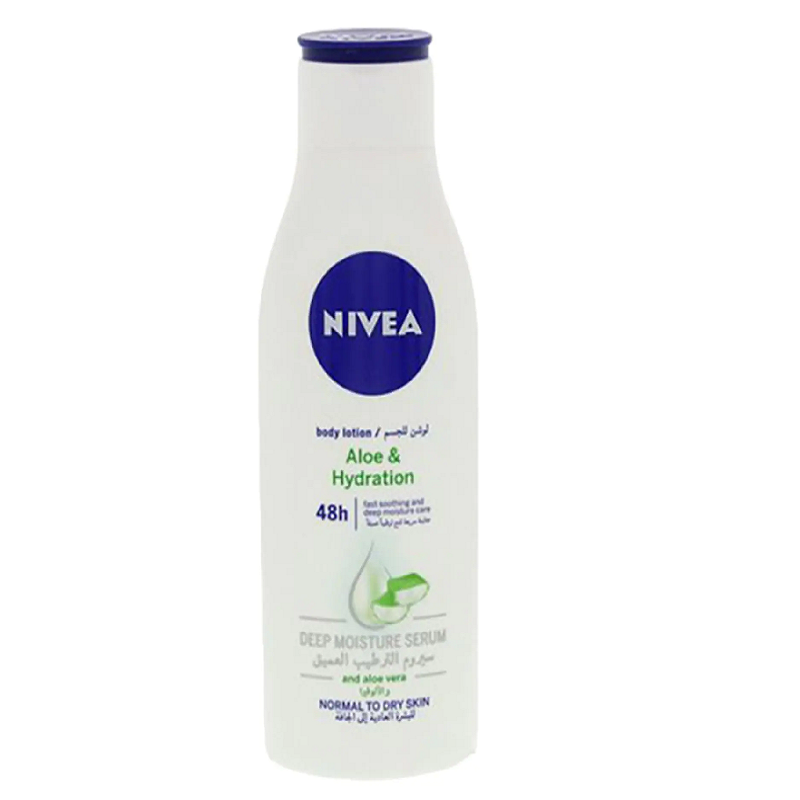 Nivea aloe and hydration lotion